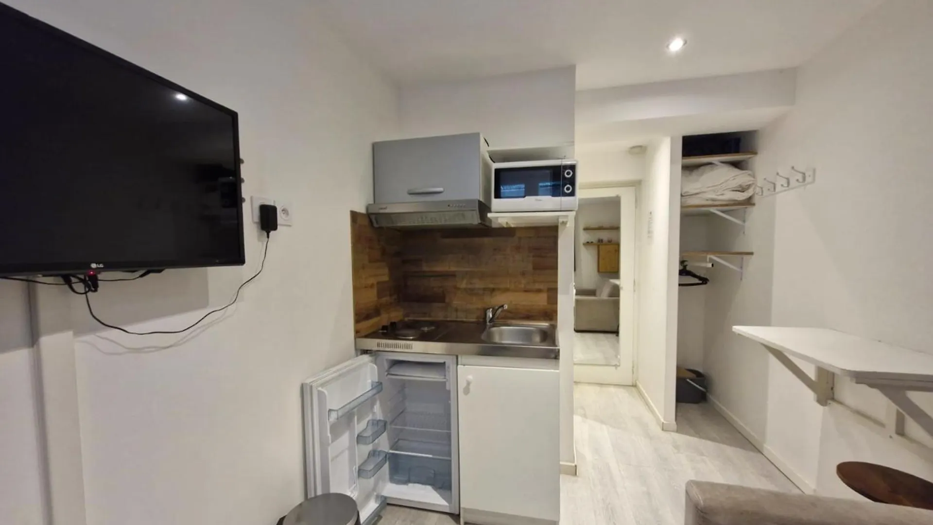 Lägenhet Bright Studio With Wifi At The Foot Of The Slopes Megève